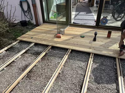 Terrasse Bauprojekt TR Baubetreuung