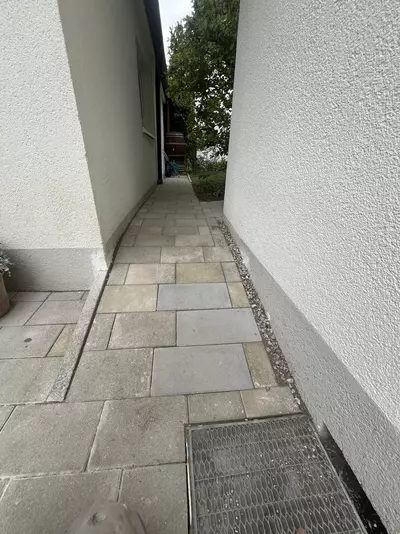 Vorgarten Renovierung Bau TR Baubetreuung