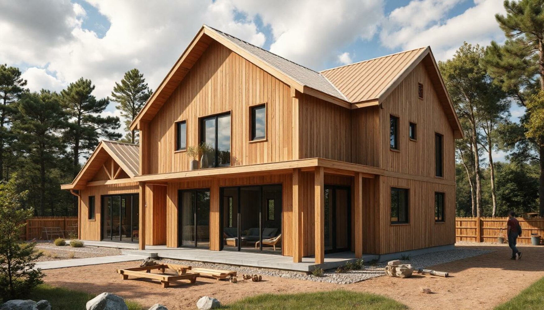 Baubetreuung für Ihr Wunschhaus aus Holz