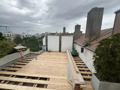 Terrassenbau Bau TR Baubetreuung