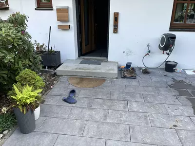 Vorgarten Renovierung Projekt Bau TR Baubetreuung